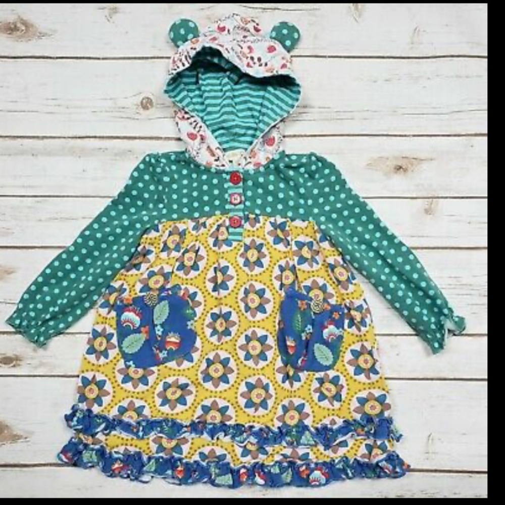 Matilda Jane hooded dress